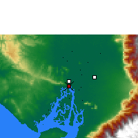 Nearby Forecast Locations - Гуаякиль - карта