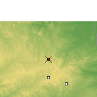Nearby Forecast Locations - San Ignacio de Velasco - карта