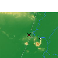 Nearby Forecast Locations - Пуэрто-Суарес - карта