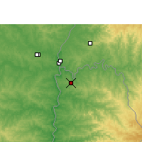 Nearby Forecast Locations - Пуэрто-Игуасу - карта