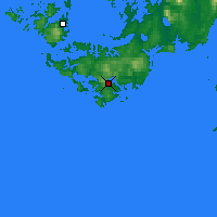 Nearby Forecast Locations - Mount Alice - карта