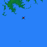 Nearby Forecast Locations - Sea Lion Island - карта