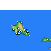 Nearby Forecast Locations - Kaneohe - карта