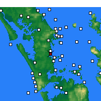 Nearby Forecast Locations - Orewa - карта