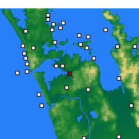 Nearby Forecast Locations - Papakura - карта