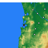 Nearby Forecast Locations - Kawhia Harbour - карта