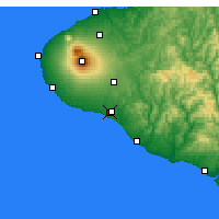 Nearby Forecast Locations - Hāwera - карта