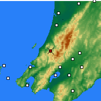 Nearby Forecast Locations - Парапарауму - карта