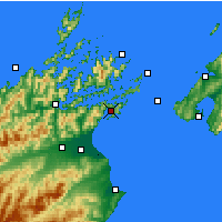 Nearby Forecast Locations - Пиктон - карта