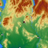 Nearby Forecast Locations - Lumsden - карта