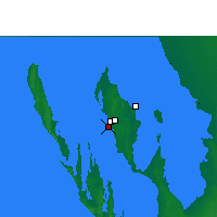Nearby Forecast Locations - Shark Bay Denham - карта