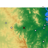 Nearby Forecast Locations - Gatton - карта