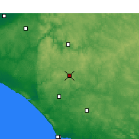 Nearby Forecast Locations - Manjimup - карта