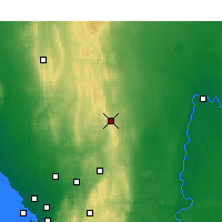 Nearby Forecast Locations - Eudunda - карта