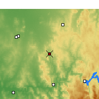 Nearby Forecast Locations - Cootamundra - карта