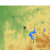 Nearby Forecast Locations - Wellington Res. - карта
