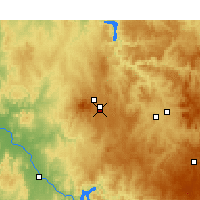 Nearby Forecast Locations - Ориндж - карта