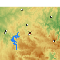Nearby Forecast Locations - Маджи аэропорт - карта