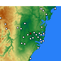 Nearby Forecast Locations - Проспект - карта