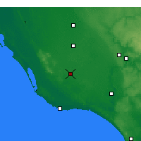 Nearby Forecast Locations - Маунт-Гамбиер - карта