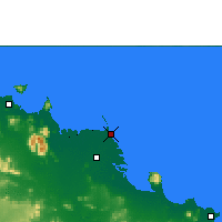 Nearby Forecast Locations - Ayr Alva Beach - карта