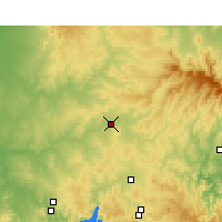 Nearby Forecast Locations - Dunedoo - карта