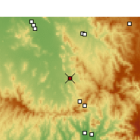 Nearby Forecast Locations - Quirindi - карта