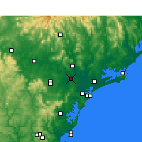 Nearby Forecast Locations - Мейтленд - карта