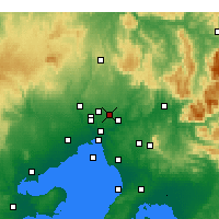 Nearby Forecast Locations - Университет Ла Троба - карта