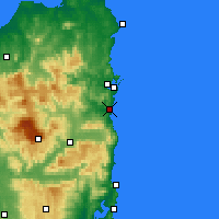 Nearby Forecast Locations - Скамандер - карта