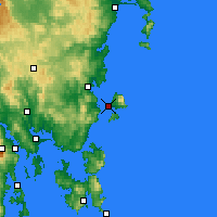 Nearby Forecast Locations - Марайа - карта