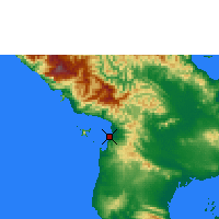 Nearby Forecast Locations - Kolaka/pomalaa - карта