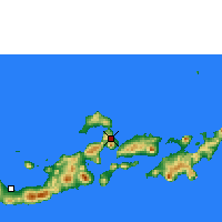 Nearby Forecast Locations - Larantuka/gewaye - карта