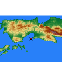 Nearby Forecast Locations - Amahai - карта
