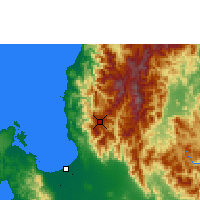 Nearby Forecast Locations - Багио - карта