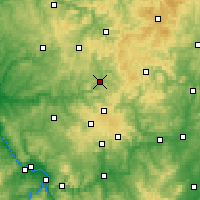 Nearby Forecast Locations - Зиген - карта