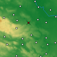 Nearby Forecast Locations - Ашерслебен - карта