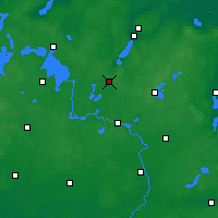 Nearby Forecast Locations - Нойштрелиц - карта