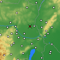 Nearby Forecast Locations - Гензерндорф - карта