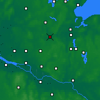 Nearby Forecast Locations - Бад-Ольдесло - карта