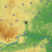 Nearby Forecast Locations - Хорн - карта