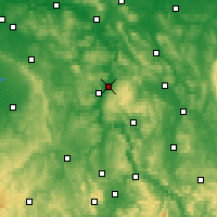 Nearby Forecast Locations - Хольцминден - карта