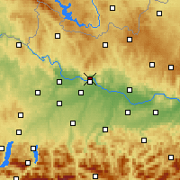 Nearby Forecast Locations - Urfahr - карта