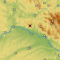Nearby Forecast Locations - Визенфельден - карта
