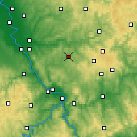 Nearby Forecast Locations - Альтенкирхен - карта