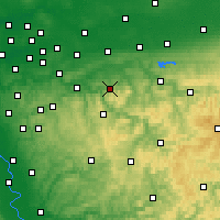 Nearby Forecast Locations - Изерлон - карта