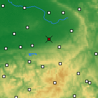 Nearby Forecast Locations - Липпштадт - карта
