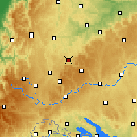 Nearby Forecast Locations - Балинген - карта