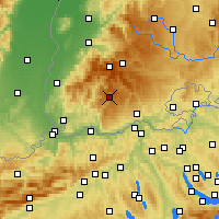 Nearby Forecast Locations - Тодтмос - карта