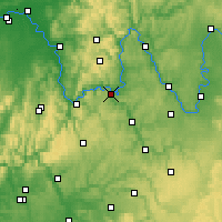 Nearby Forecast Locations - Вертхайм - карта